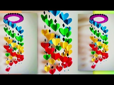Amazing Wall Hanging Paper Craft | Paper Decoration Ideas | 2018