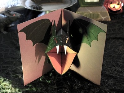 Bat Pop Out Card Assembly
