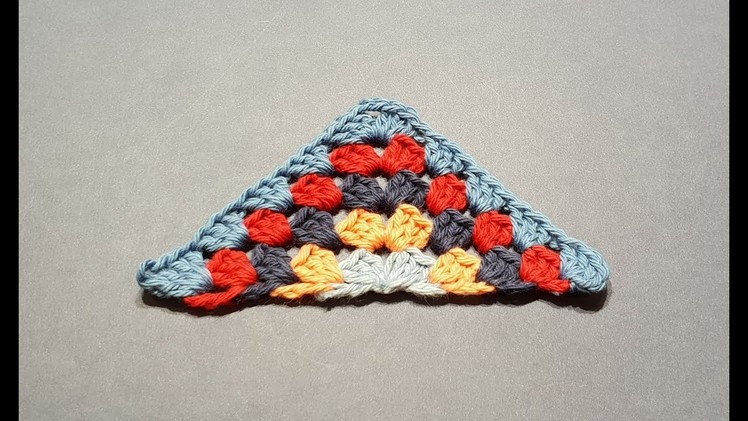 Crochet Granny Triangle