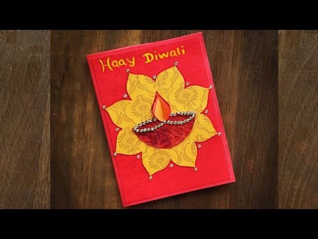 Diwali Greeting Cards, Diwali Greeting Card Making, Diwali ...