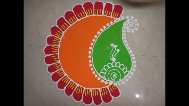 Diwali Special - Freehand Rangoli Design (NEW)