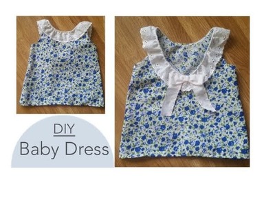 DIY Baby Floral Dress