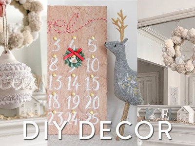 DIY Christmas Decorations on a Budget 2018 | DIY Christmas Wreath & Room Decor Ideas with Aldi [ad]