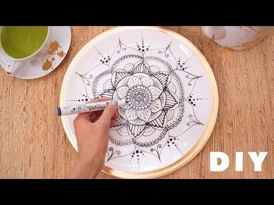 DIY Mandala Plate