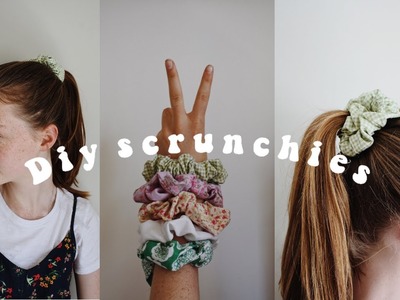 DIY SCRUNCHIES