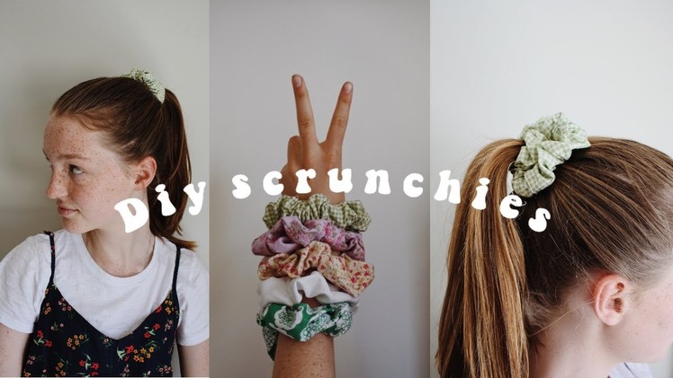 DIY SCRUNCHIES