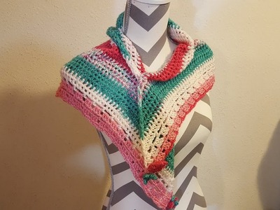 DK Colors Review -Zooty Owl shawl pattern