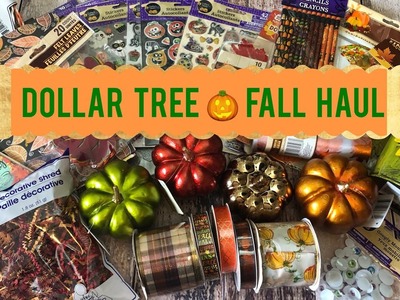 Dollar Tree Fall & Halloween Haul ????????????