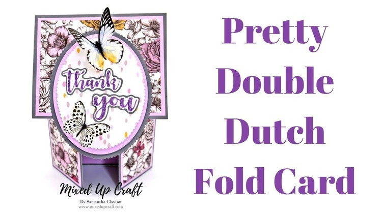 Double Dutch Fold Card | Fun Fold Cards