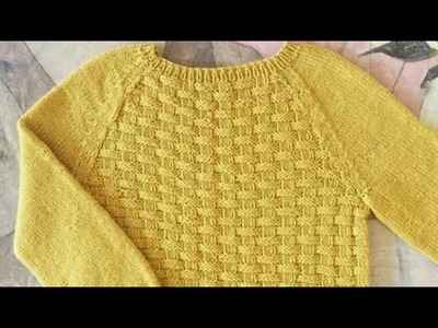 Easy Reversible Sweater for Kids:DESIGN-205