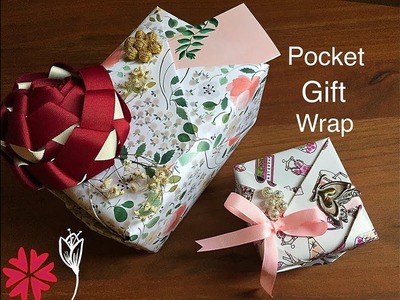 Gift Wrap with Pockets