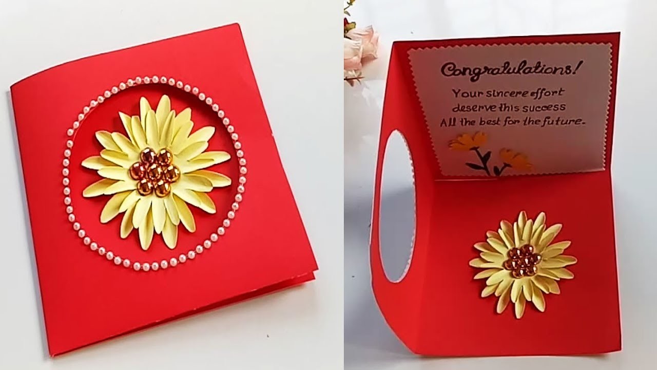 Greeting Card Making Ideas Congratulation Card