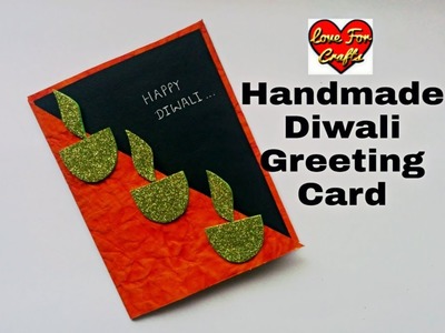 Handmade Diwali Greeting Card