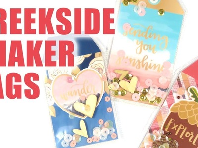 HAPPY MAIL IDEAS. Sequin Shaker Tags