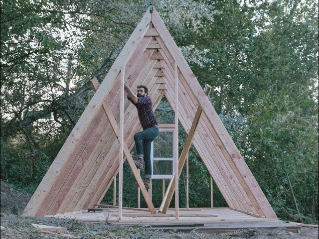 How to Build an A Frame House with Low Budget