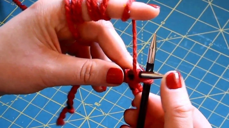 HOW TO KNIT : Absolute beginner's guide to knitting. cast on, purl, knit