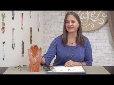 How to Make a Beaded Botanical Birds Necklace with TierraCast's Tracy Gonzales