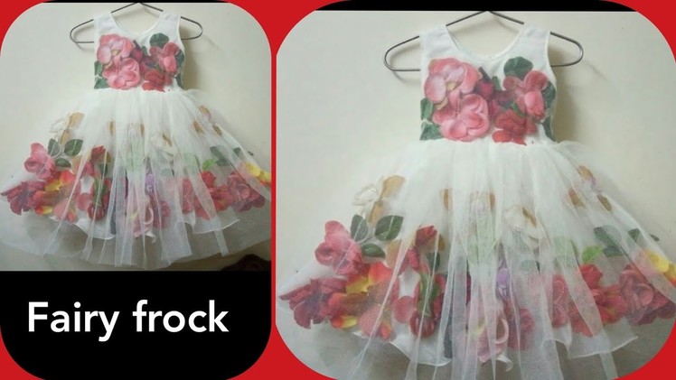 How to make fairy frock baby frock balloon frock princess frock cutting stitching tutorial Barbie fr