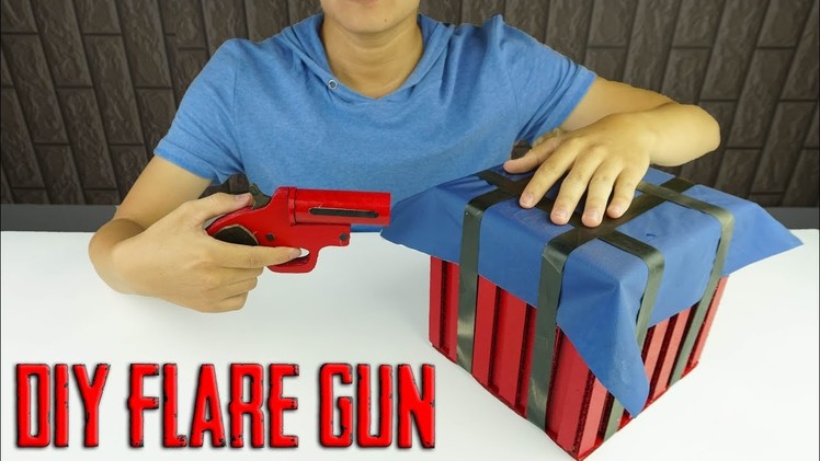 How to make FLARE GUN in PUBG From Cardboard  DIY By King OF Crafts