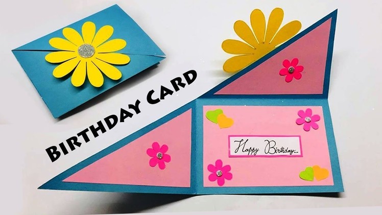 How to Make Handmade Birthday Card | Beautiful Happy Birthday Card Ideas
