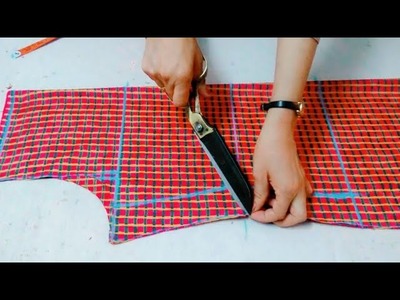 How to make kurta.Suit Kameez Cutting very easy method