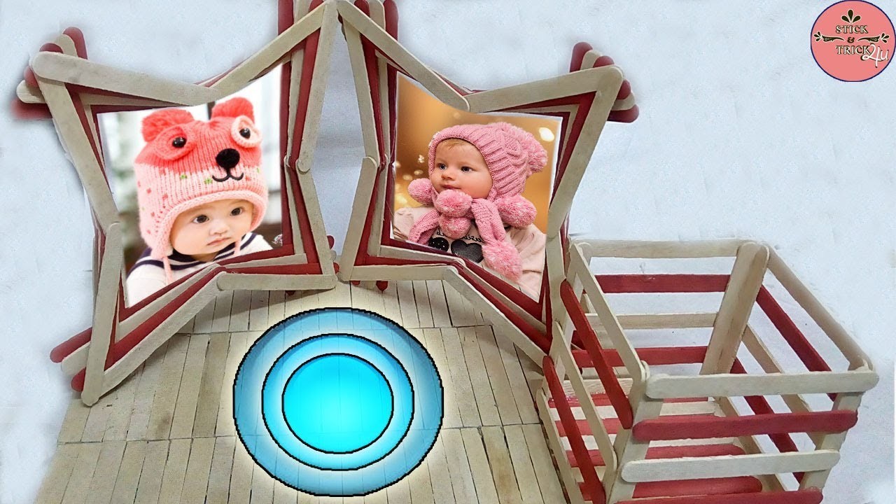 how to make photo frame with ice cream sticks how to make photo frame with ice cream sticks