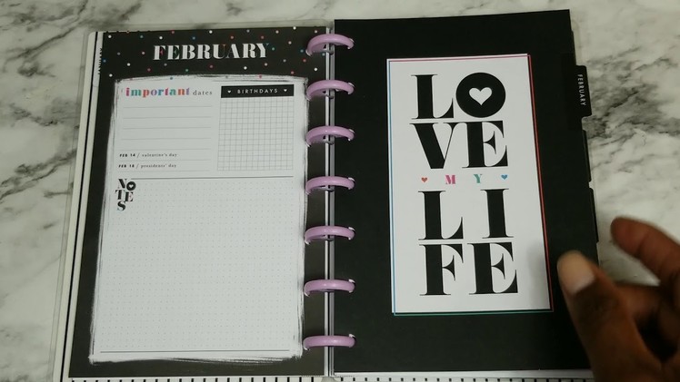 One Day At A Time - 2019 Mini Happy Planner Flip Through