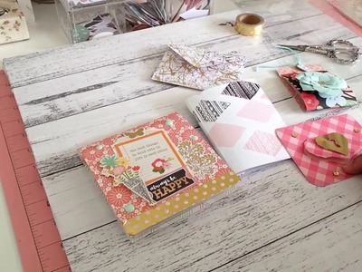 Other ways to package goodies inside the Mini Flip Booklet