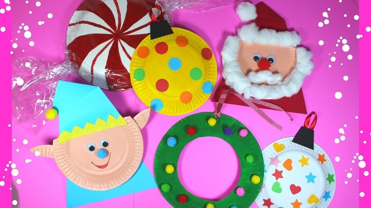 Paper Plate Christmas Craft for Preschoolers | Easy Kids Craft