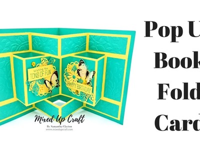 Pop Up Book Fold Card