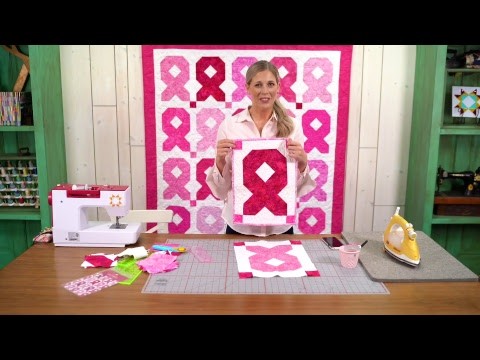 REPLAY: Make a Pink Ribbon Wall Hanging with Misty