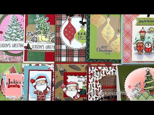 Scrapping for Less | Flavor of the Month Card Kit Reveal October 2018 | Joy to the World