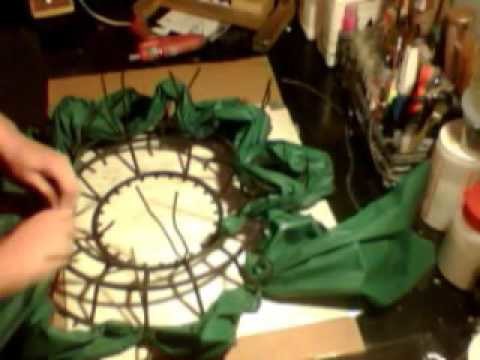 Table Cloth Wreath - Part 1