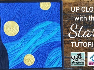 Up Close with the Stars - National Quilt Museum Block of the Month Club - August 2018