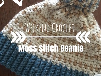 Weekend Crochet: Moss Stitch Beanie