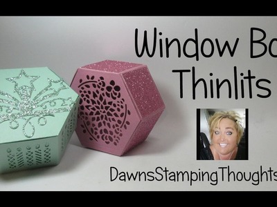 Window Box Thinlits from Stampin'Up!