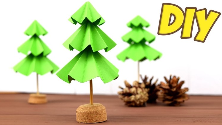 3D NEW YEAR TREE ???? DIY paper