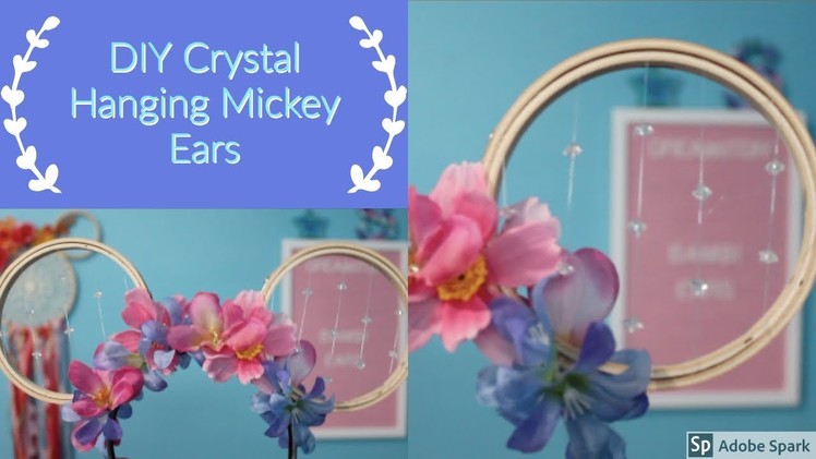 DIY Bambi April Showers Inspired Mickey Ears