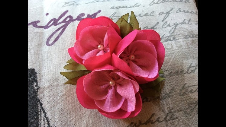 DIY brooch Flower (Step by Step)