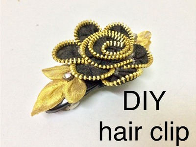 DIY hairclips. Designer accessories
