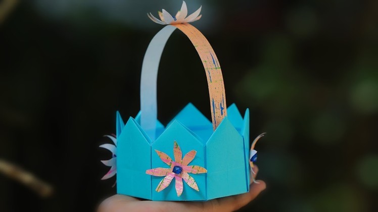 DIY - How to make paper basket easy steps
