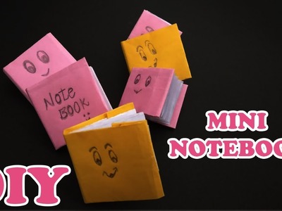 DIY MINI NOTEBOOKS | How to Make Mini Notebooks | Handmade Mini Book | Easy Paper Crafts