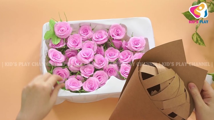 DIY Paper Bunch of  Rose | How to Make Paper Bunch of  Rose!