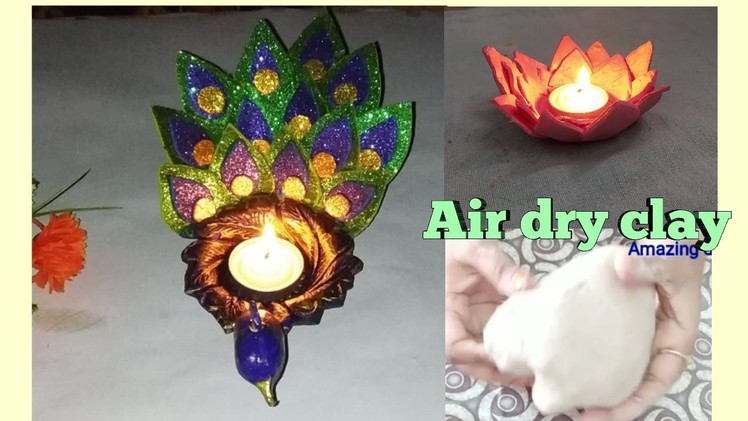 DIY || paper mache clay in hindi ||air dry clay