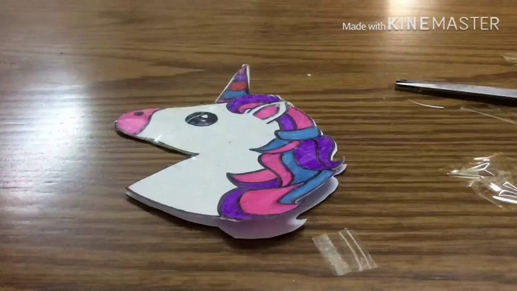 DIY unicorn squishy | DIY easy paper squishy #1 | Squishy without foam