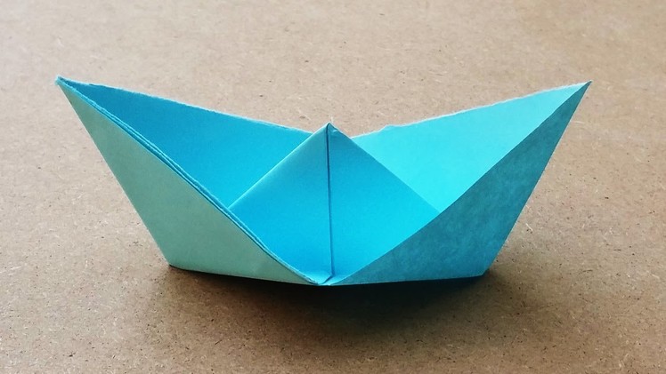 Easy and Simple Origami Paper Boat - SS Georgie Paper Boat