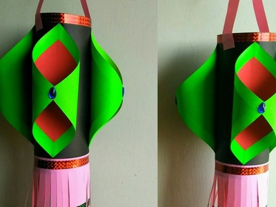 Easy Diwali.Christmas Decoration ideas | Paper Lantern | DIY |  Festival Home Decoration Ideas