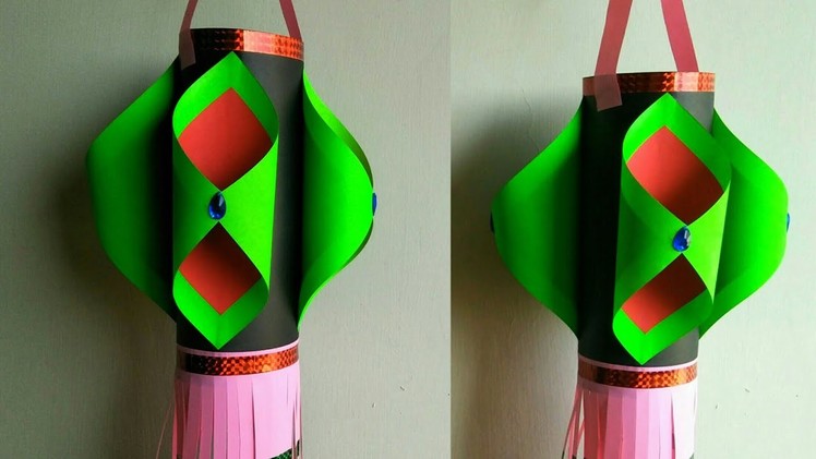 Easy Diwali.Christmas Decoration ideas | Paper Lantern | DIY |  Festival Home Decoration Ideas