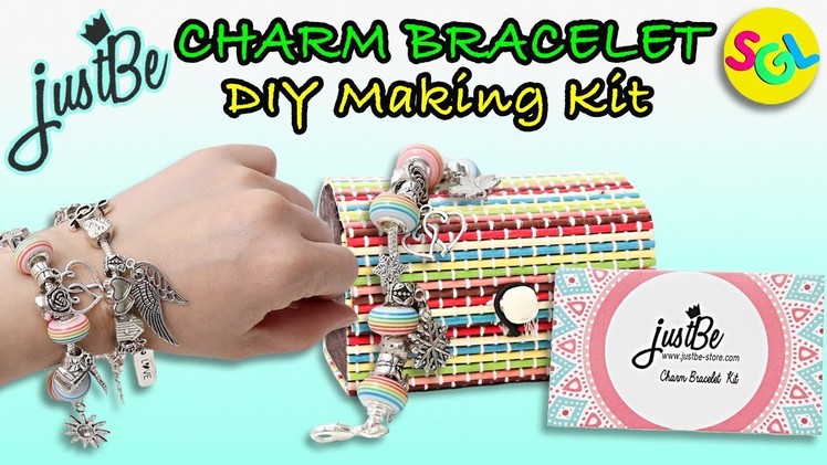 Easy DIY Charm Bracelet Making Kit by justBe | Unboxing & Review SGL