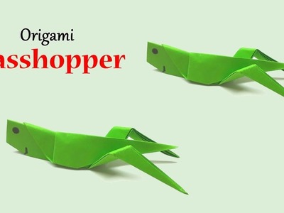 Easy Origami Grasshopper | How to Fold Paper Grasshopper | Tutorial by Origami Arts